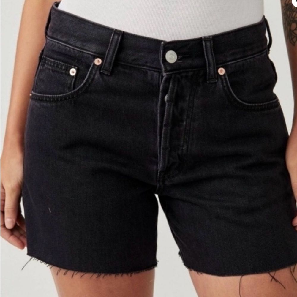 Free People We The Free Ivy Mid-Rise Shorts in Room Rocker 27 NWT